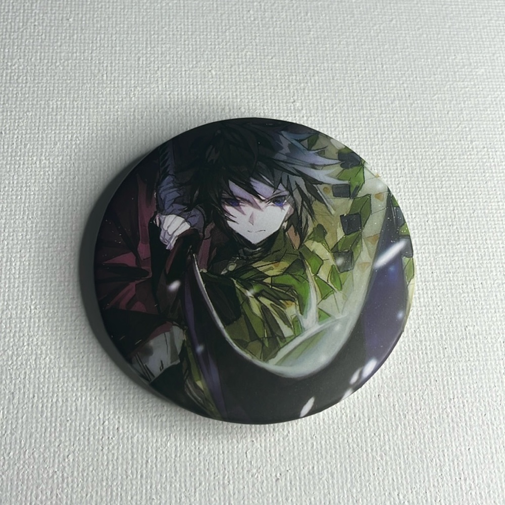 Demon Slayer | Anime | 2.36” Button Pin | Giyu Tomioka